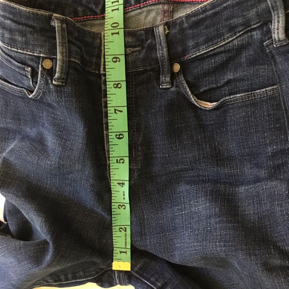 ISAAC MIZRAHI • Blue Straight Jeans Size 6 - Picture 8 of 9
